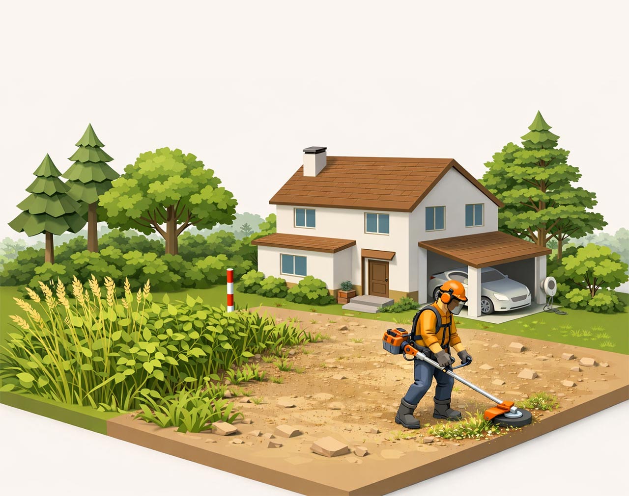 Obligation légale de débroussaillement dans le Var